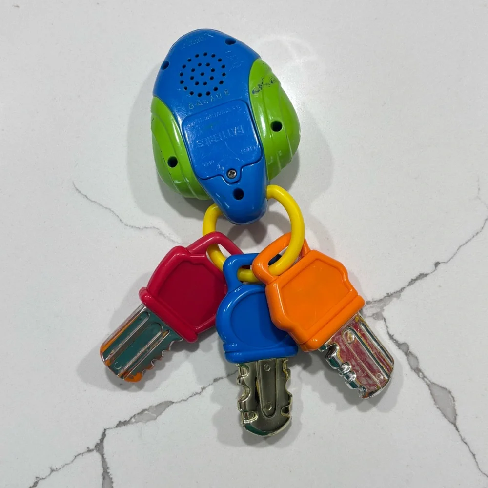 Vintage Mattel Sesame Street Multi Electronic Keychain Elmo Ernie Lights Sounds